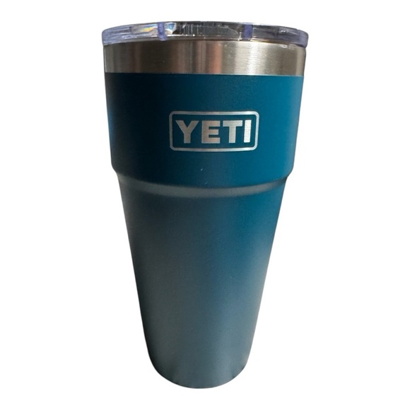 YETI Blue 30oz Tumbler Lid Combo – Coffee & Water Lids with Straw – Like New - Picture 1 of 5